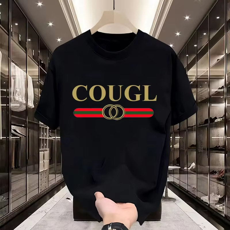 Streetwear Clothing Brands - Męska koszulka z nadrukiem marki modowej,