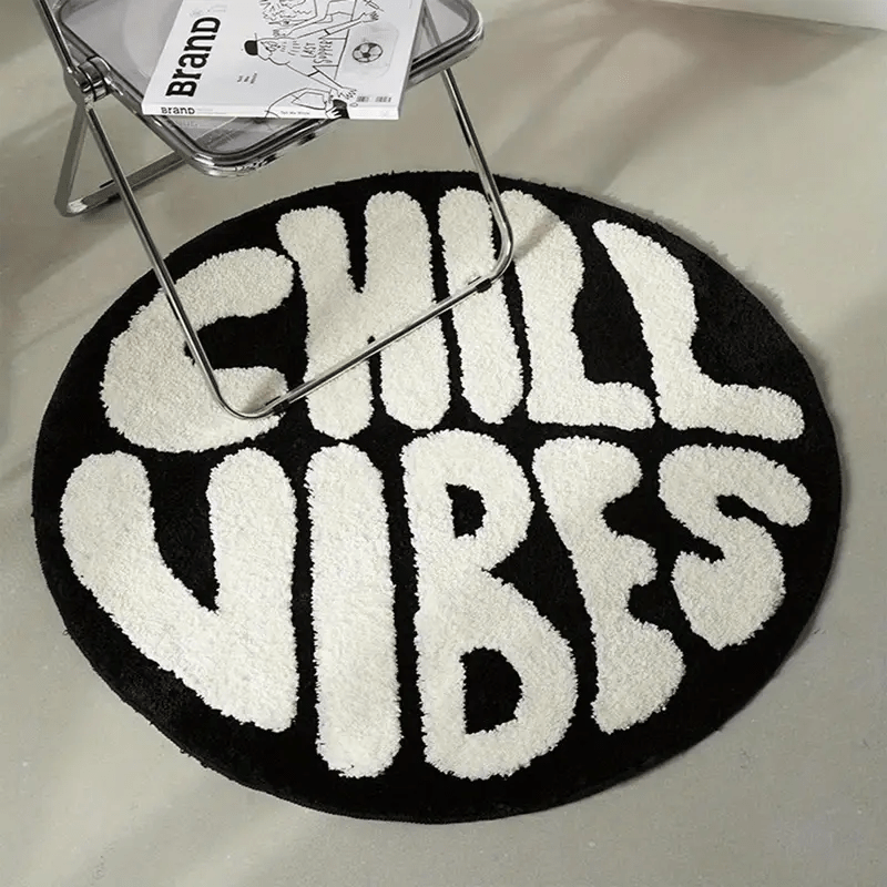 Streetwear Brand Rugs - VIKAMA Amerykańska Marka Streetwearowa Okrągły Dywan