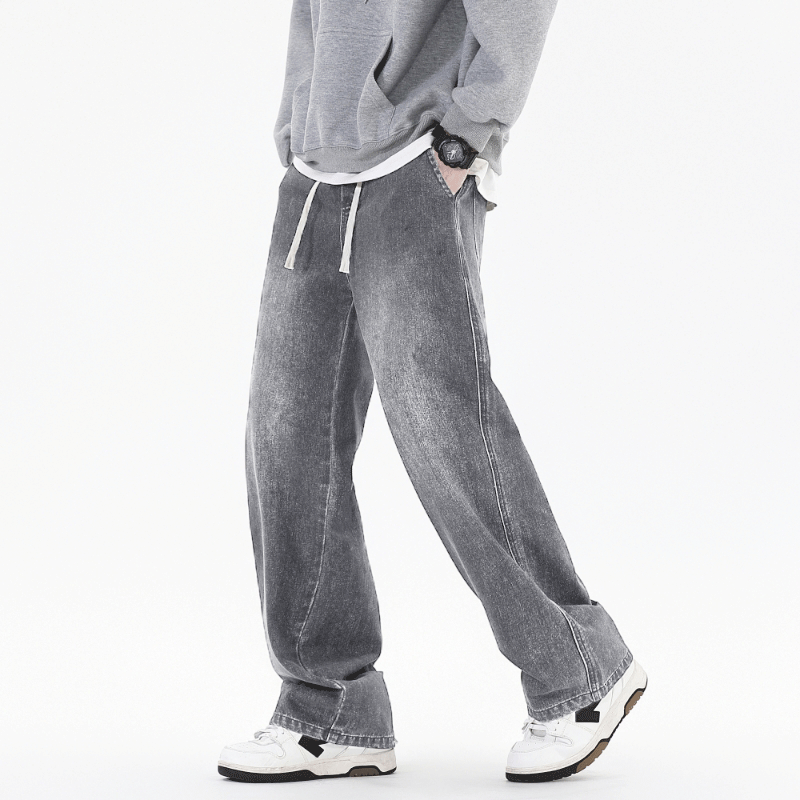 Streetwear Clothing Brands - Wiosenne Jesienne Nowe Luźne Jeansy Streetwear