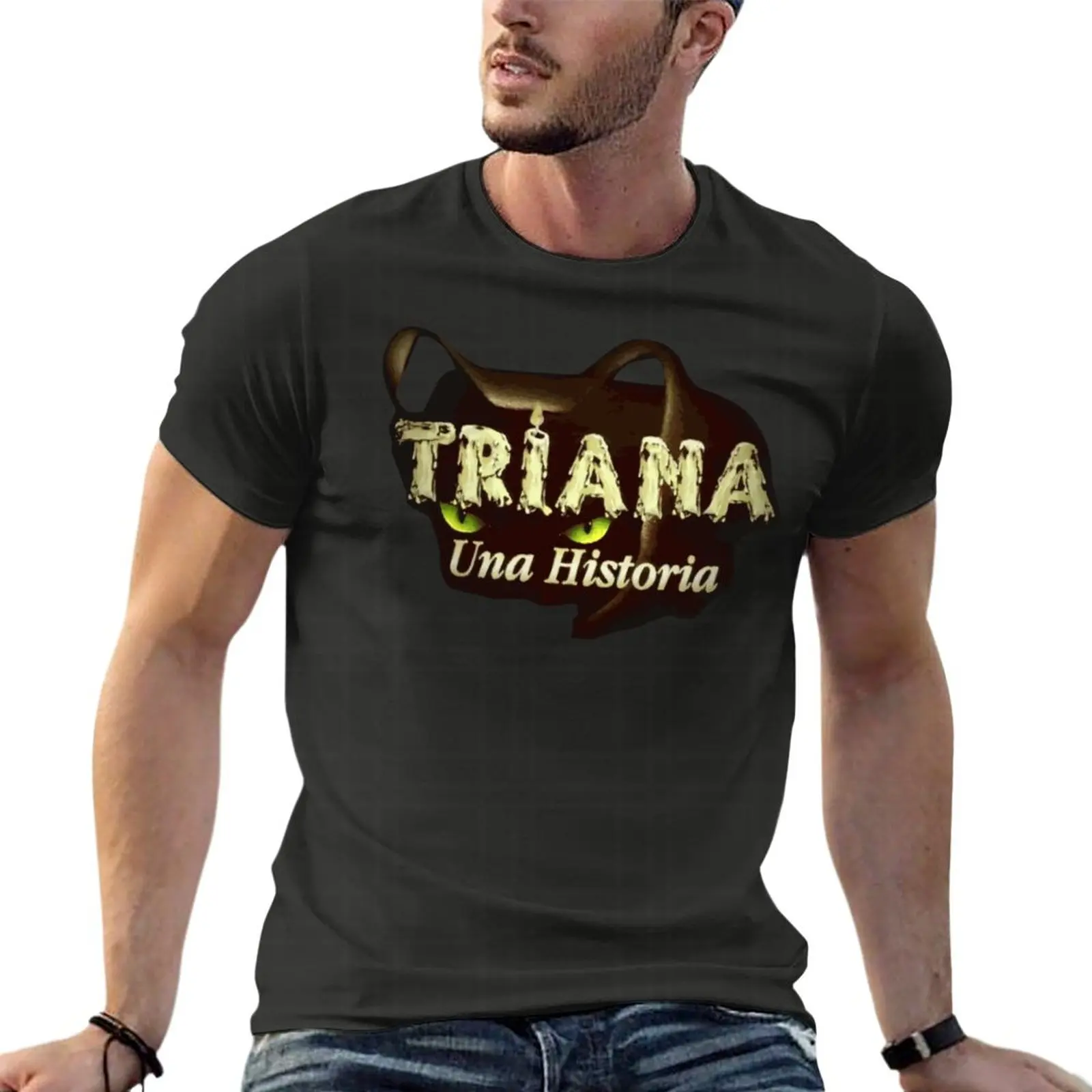 Streetwear Brand For Men - Triana Una Historia Oversize T-shirty Markowe