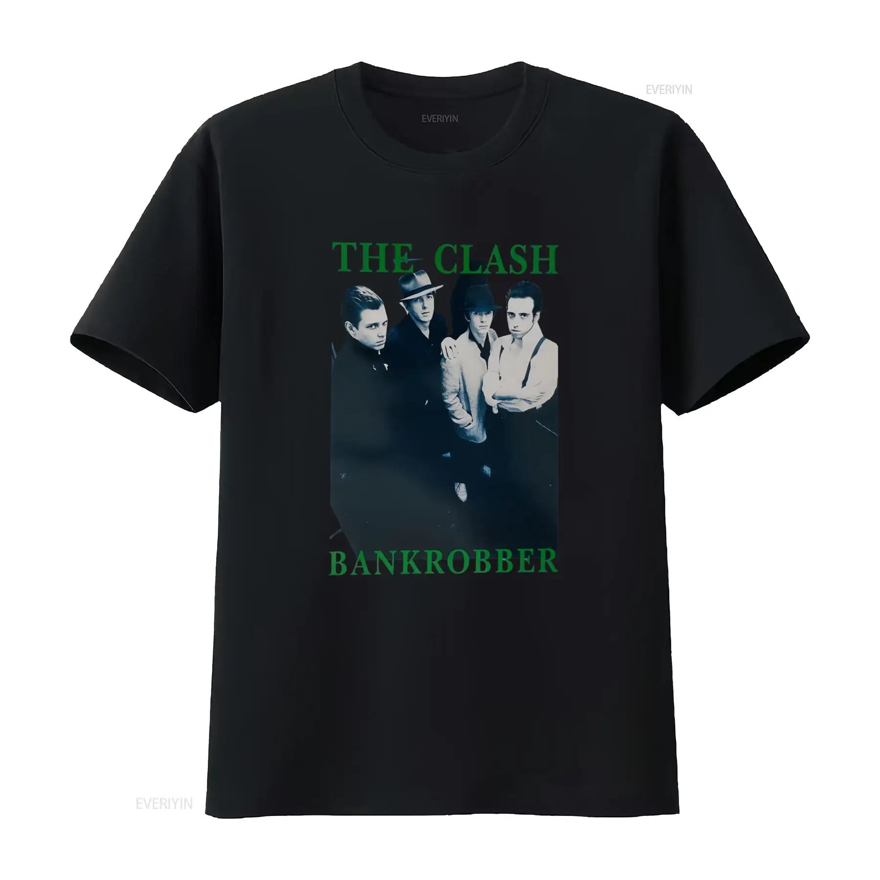 Streetwear Brand Uk - Koszulka męska The Clash 'Bankrobber' w