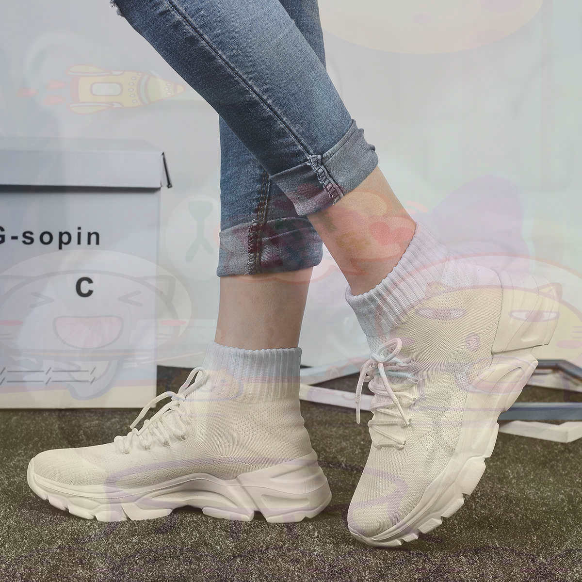 Streetwear Brand Uk - Zwiększa wysokość Sumer Koszykówki Koszykówka Damskie