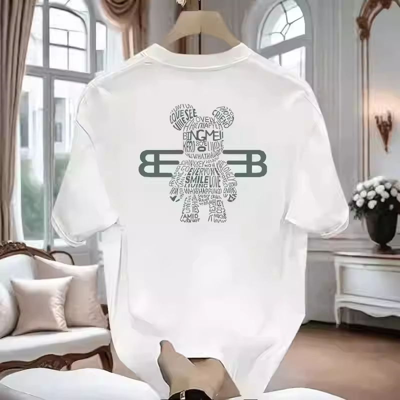 Quality Streetwear Brand - Męski luksusowy T-shirt ze 100% czystej