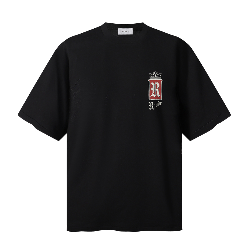 Koszulka Rhude z nadrukiem lit – Quality Streetwear Brand recenzja i cena