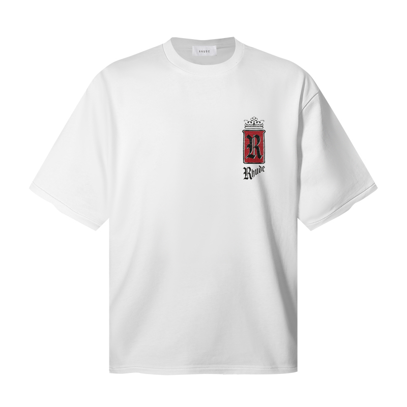 Koszulka Rhude z nadrukiem lit – Quality Streetwear Brand recenzja i cena